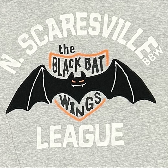 𝅺GYMBOREE Size 12 Years Boy’s Long Sleeved Hooded Halloween Shirt, EUC - Picture 3 of 3